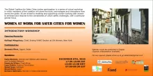 Women at work for safercities for women